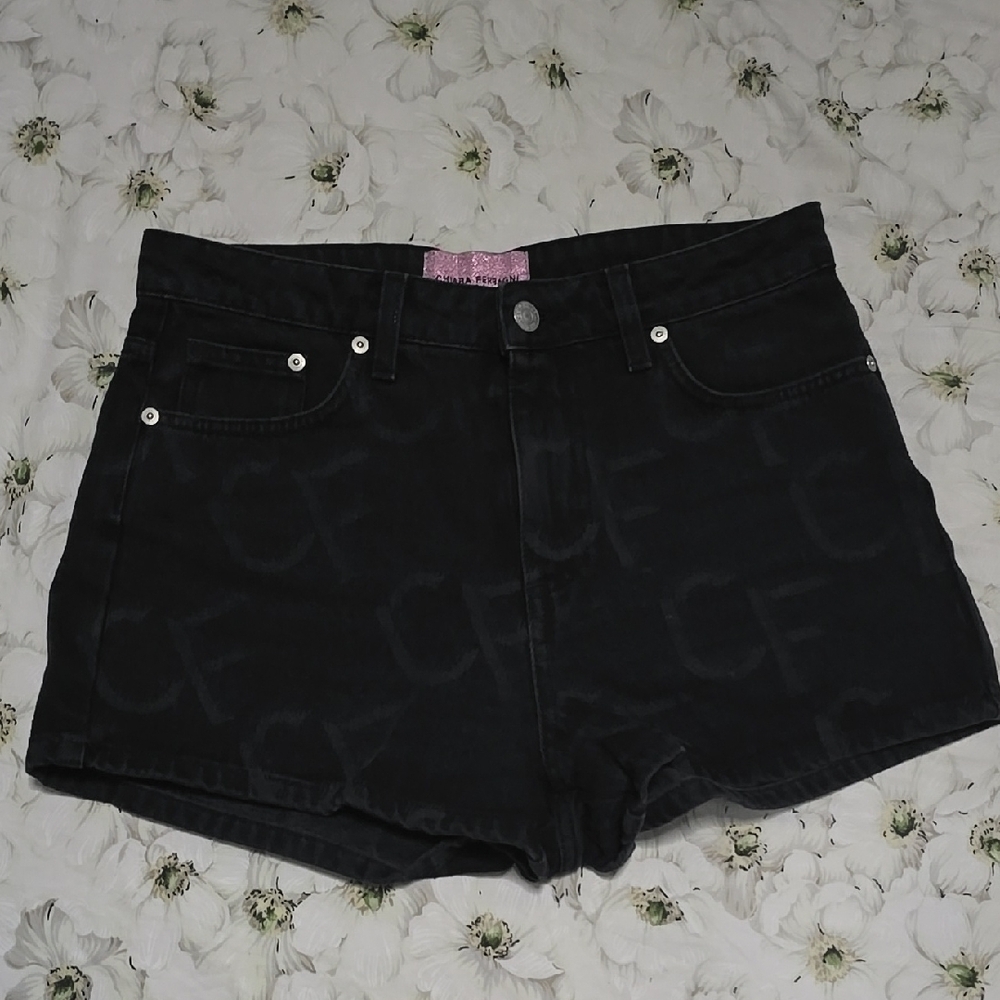 Chiara Ferragni Black Women's Shorts